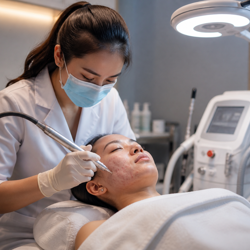Trị Sẹo Rỗ (Sẹo Mụn, Sẹo Bỏng, Sẹo Lõm)