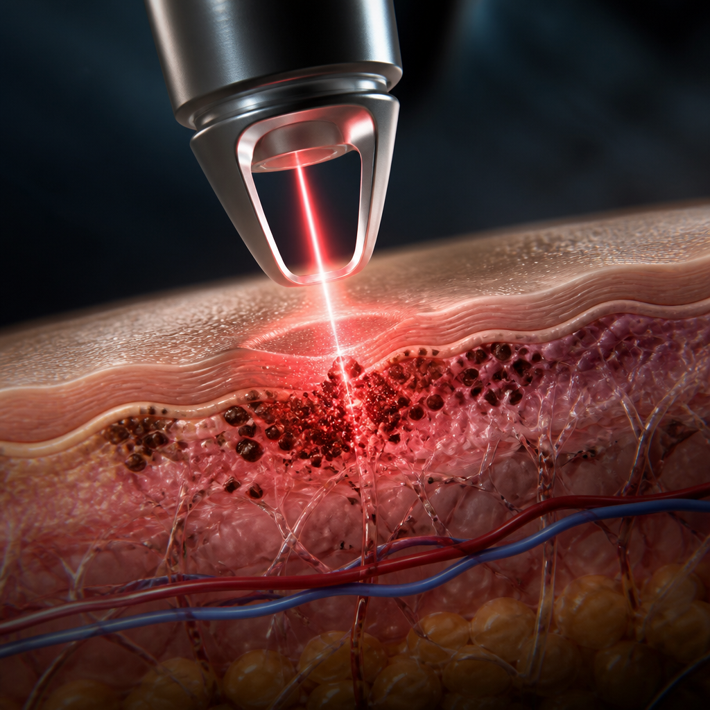 2. Cơ chế hoạt động của Laser Toning: Cách thức loại bỏ hắc sắc tố và kích thích tái tạo da