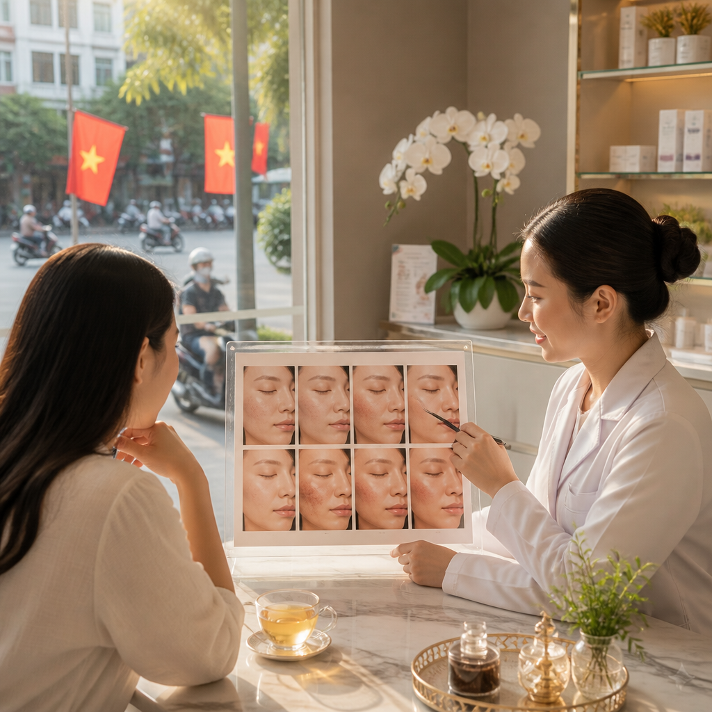 Bảng so sánh các công nghệ laser điều trị da