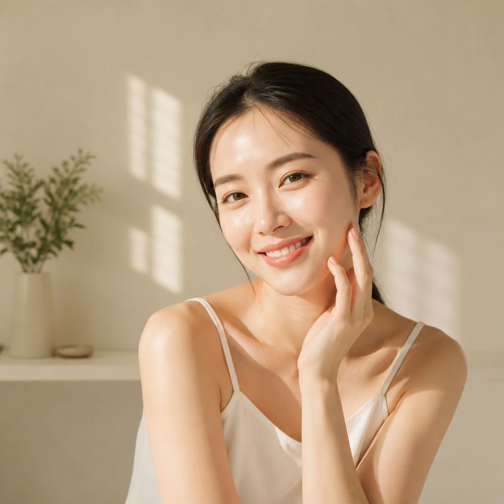 Khách hàng hài lòng với làn da sáng mịn sau liệu trình điều trị nám tại phòng khám