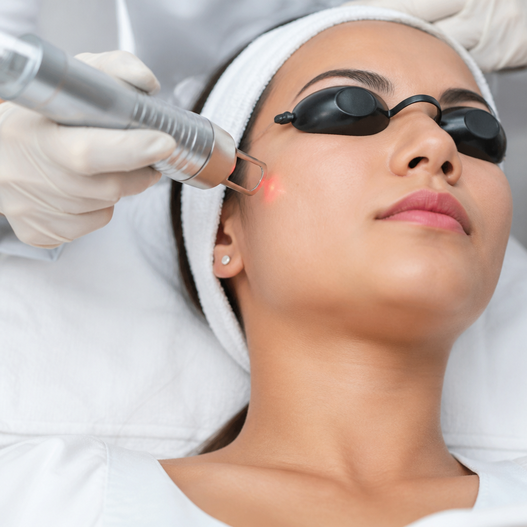 Quy trình điều trị sẹo rỗ bằng Pico Laser