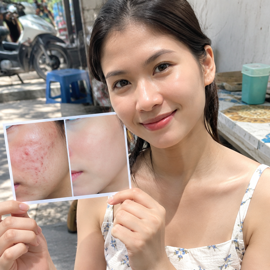 Ưu điểm của trị mụn laser là gì?